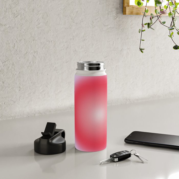 Heart: Aura Gradient 04 Water Bottle Gallery Image 4