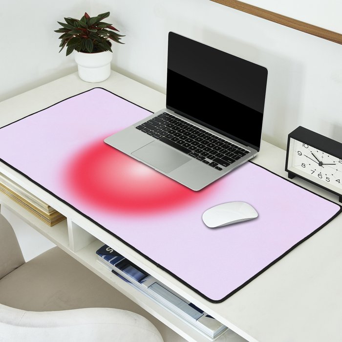 Heart: Aura Gradient 04 Desk Mat Gallery Image 2