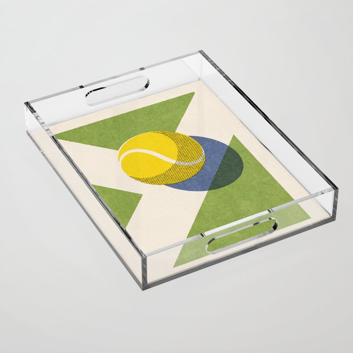 BALLS - Tennis - Grass Court - II b Acrylic Tray Gallery Image 1