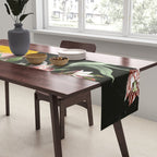 Floral Portrait 17 Table Runner Gallery Image 2