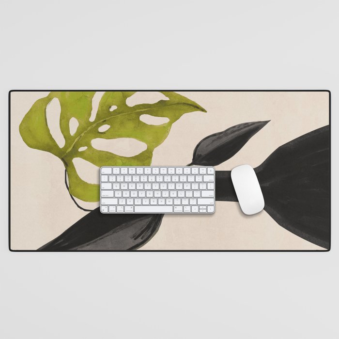 minimal plant 34 Desk Mat Gallery Image 1