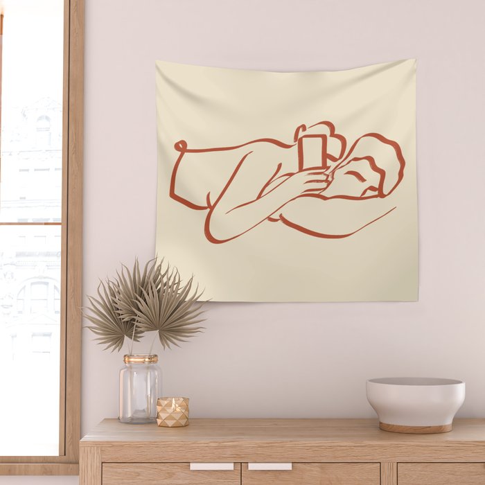 Us Together Wall Tapestry Gallery Image 2