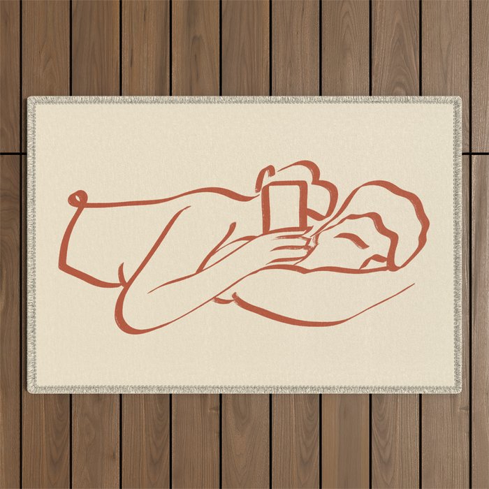 Us Together Outdoor Rug Gallery Image 1