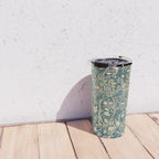William Morris Melsetter Trellis Teal Botanical Birds Art Travel Mug Gallery Image 4