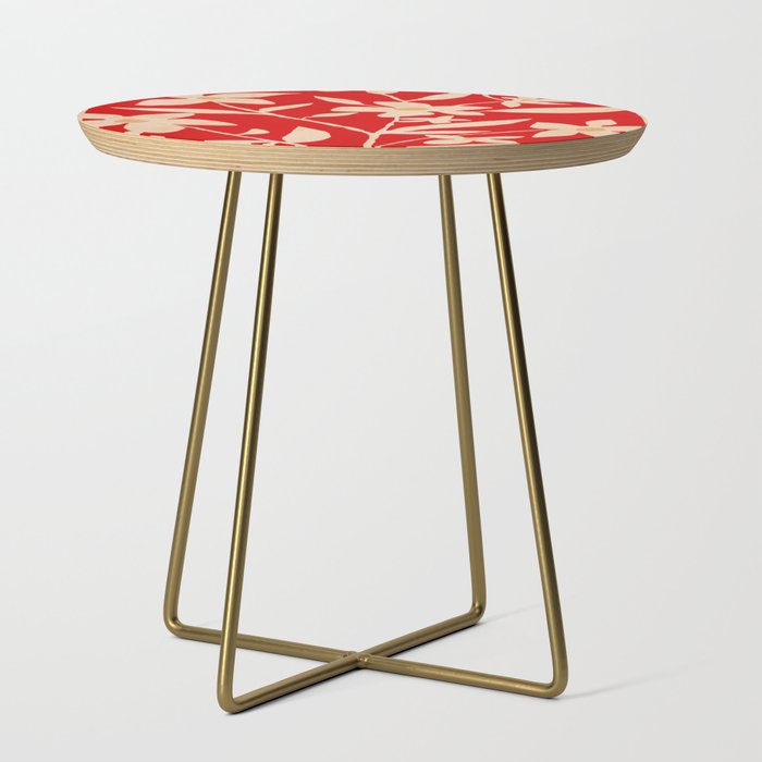 Abstract Minimal Flowers 7 Side Table Gallery Image 1