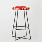 Abstract Minimal Flowers 7 Stool Gallery Image 1