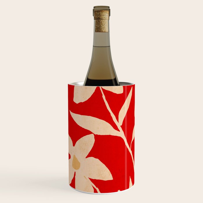Abstract Minimal Flowers 7 Wine Chiller Gallery Image 2