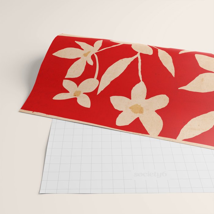 Abstract Minimal Flowers 7 Wrapping Paper Gallery Image 2