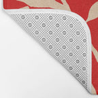 Abstract Minimal Flowers 7 Bath Mat Gallery Image 2