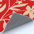 Abstract Minimal Flowers 7 Rug Gallery Image 4