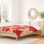 Abstract Minimal Flowers 7 Duvet Cover Gallery Image 2