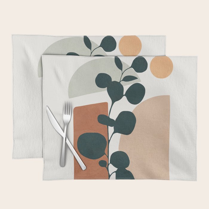 Soft Shapes V Placemat Gallery Image 1