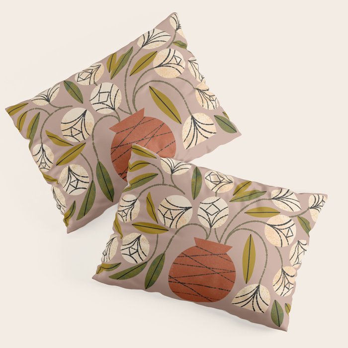 Overflowing Vase Pillow Sham Gallery Image 1