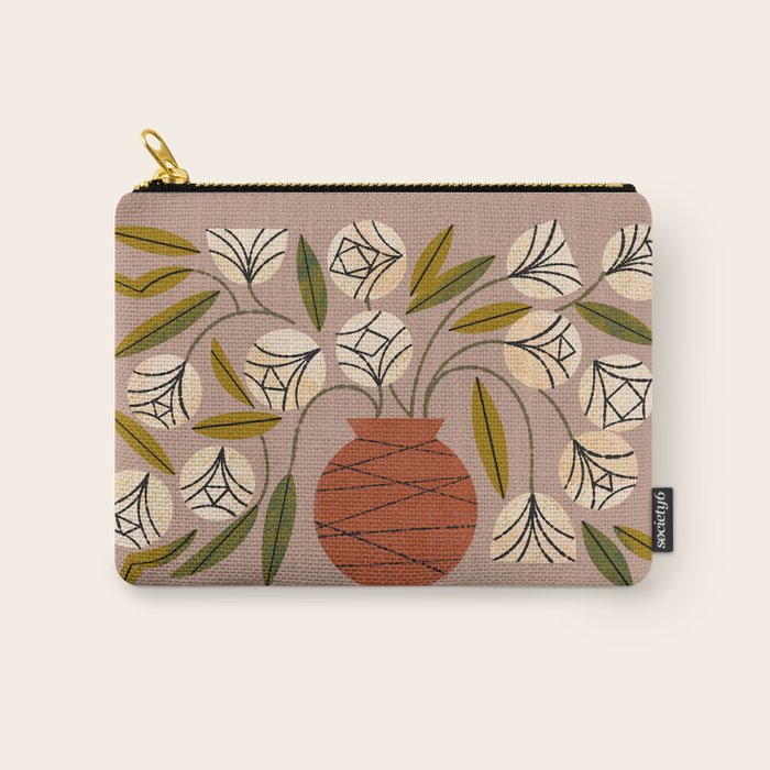 Overflowing Vase Carry All Pouch Gallery Image 1