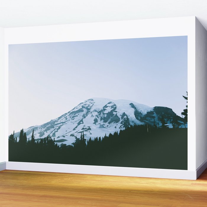 Mount Rainier VI Wall Mural Gallery Image 2