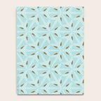 Sky Blue Moroccan Geometric Birds in Flight Notebook Gallery Image 4