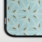 Sky Blue Moroccan Geometric Birds in Flight Laptop Sleeve Gallery Image 3