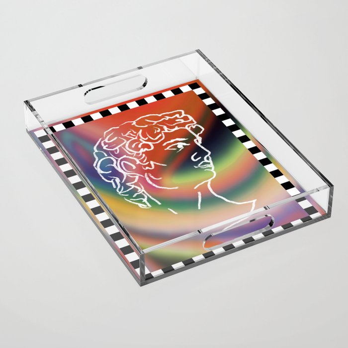 Modern Classic Acrylic Tray Gallery Image 1