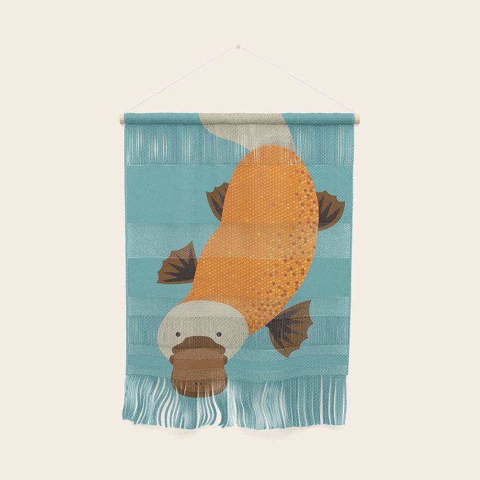 Whimsy Platypus Wall Hanging