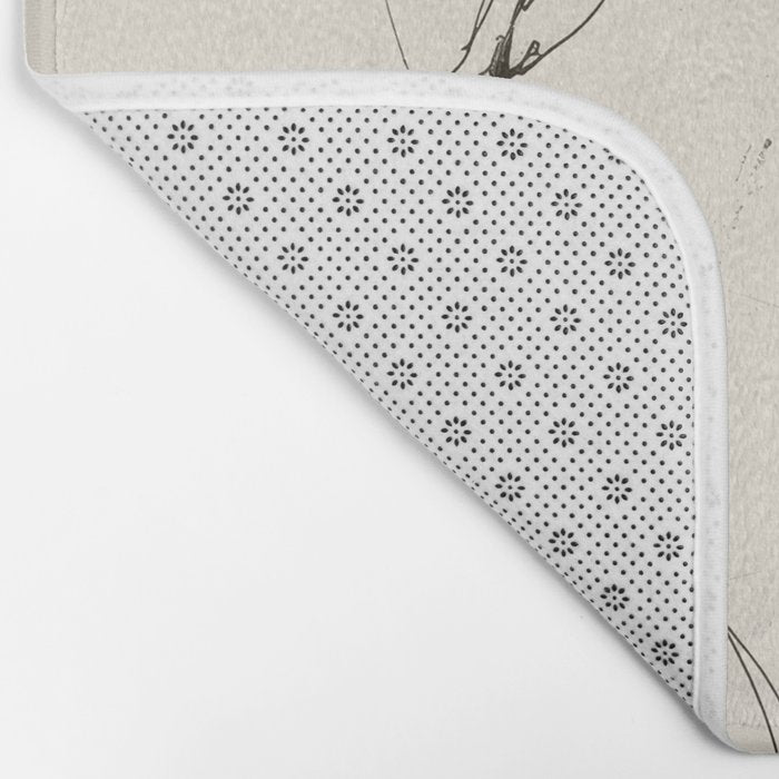 Hare Pair Bath Mat Gallery Image 2