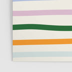 Retro Rainbow Stripe Poster Gallery Image 3