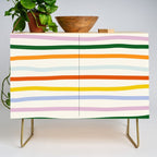 Retro Rainbow Stripe Credenza Gallery Image 1