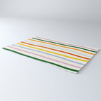 Retro Rainbow Stripe Rug Gallery Image 3