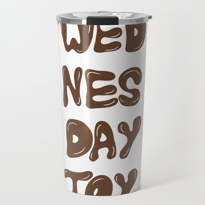 Wednesday- joy Travel Mug Gallery Image 1