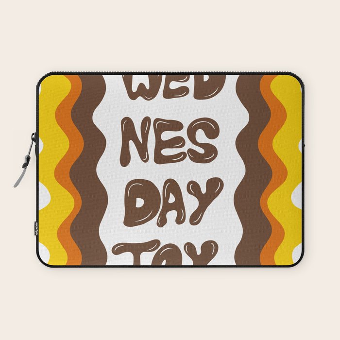 Wednesday- joy Laptop Sleeve Gallery Image 1