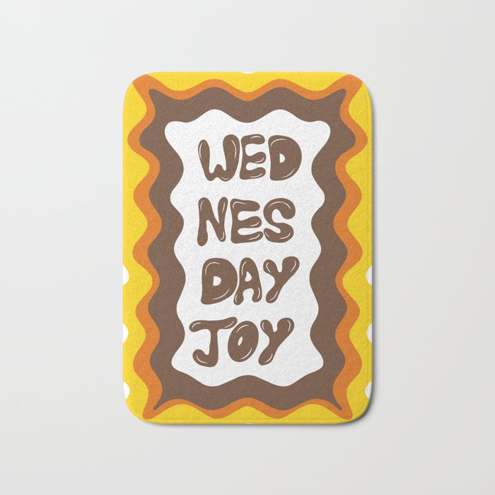Wednesday- joy Bath Mat Gallery Image 1