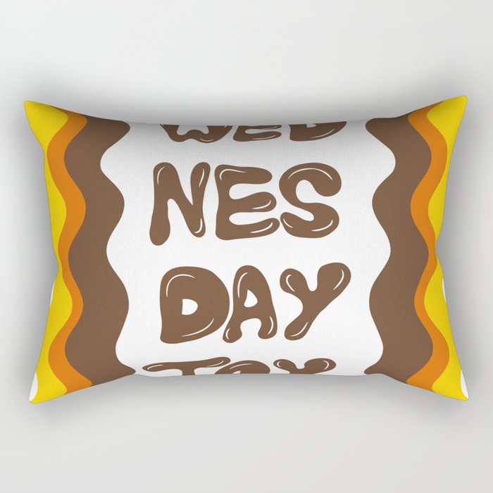 Wednesday- joy Rectangular Pillow Gallery Image 1