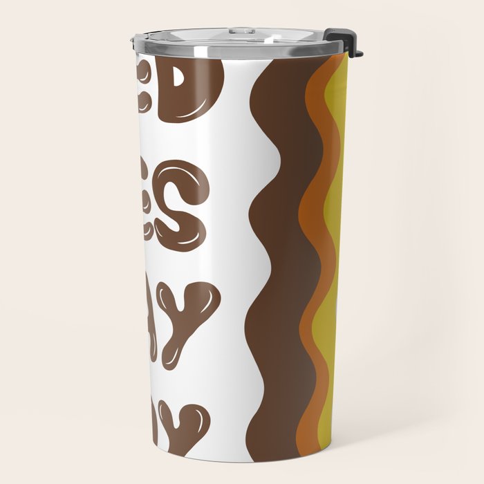 Wednesday- joy Travel Mug Gallery Image 2
