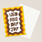 Wednesday- joy Stationery Card Gallery Image 2