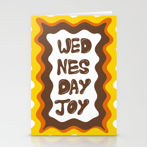 Wednesday- joy Stationery Card Gallery Image 2