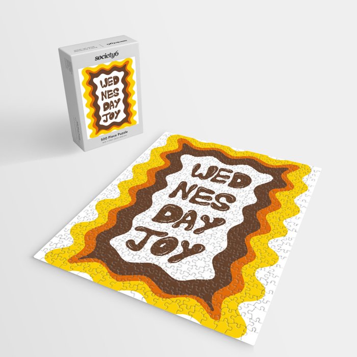 Wednesday- joy Jigsaw Puzzle Gallery Image 2
