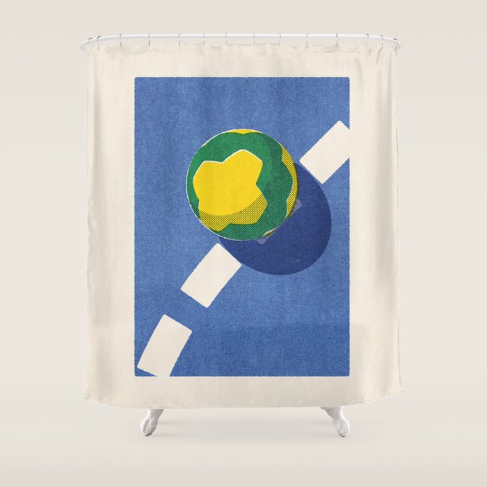 BALLS / Handball II Shower Curtain Gallery Image 1