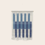 Lines Aligned - Blue Navy Wall Hanging Gallery Image 1