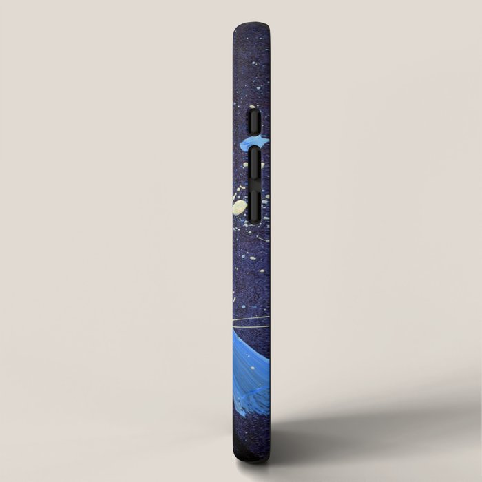 Blue Explosion iPhone Case Gallery Image 2