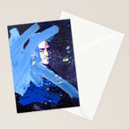 Blue Explosion Stationery Card Gallery Image 2