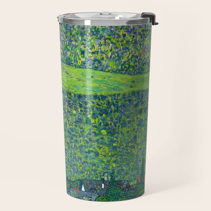 Gustav Klimet "Litzlberg on Lake Attersee" Travel Mug Gallery Image 2