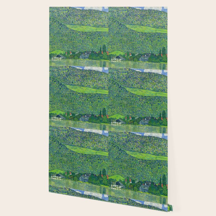 Gustav Klimet "Litzlberg on Lake Attersee" Wallpaper Gallery Image 2