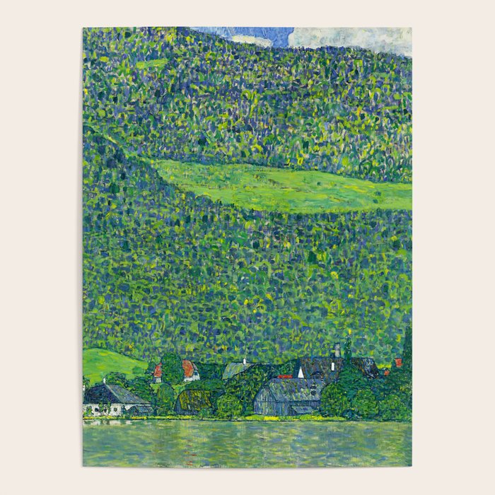 Gustav Klimet "Litzlberg on Lake Attersee" Poster Gallery Image 1
