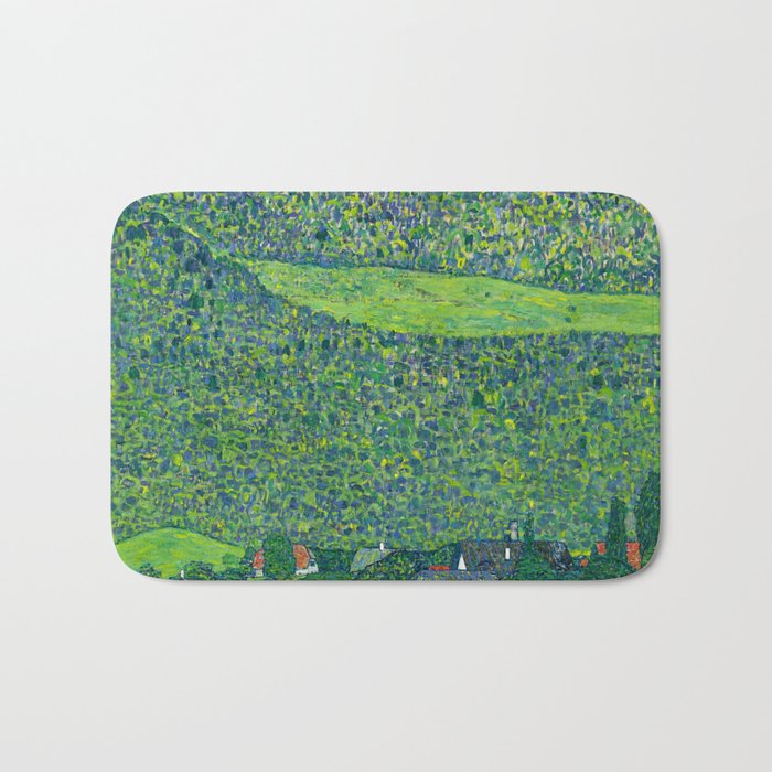 Gustav Klimet "Litzlberg on Lake Attersee" Bath Mat Gallery Image 1