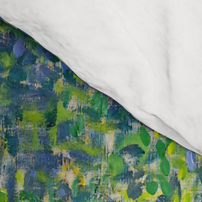 Gustav Klimet "Litzlberg on Lake Attersee" Comforter Gallery Image 4