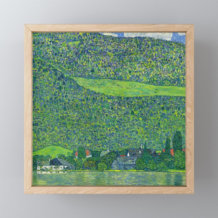 Gustav Klimet "Litzlberg on Lake Attersee" Mini Art Print Gallery Image 1