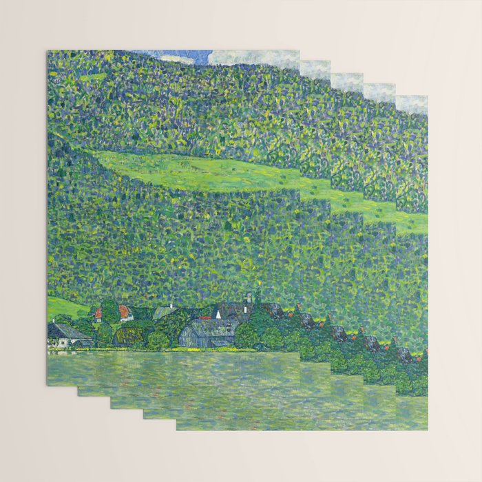 Gustav Klimet "Litzlberg on Lake Attersee" Wrapping Paper Gallery Image 3