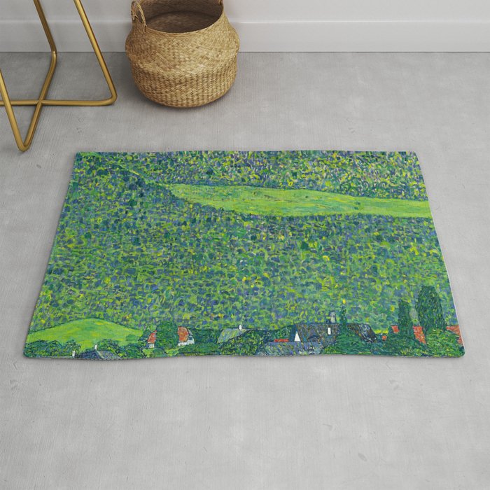 Gustav Klimet "Litzlberg on Lake Attersee" Rug Gallery Image 1