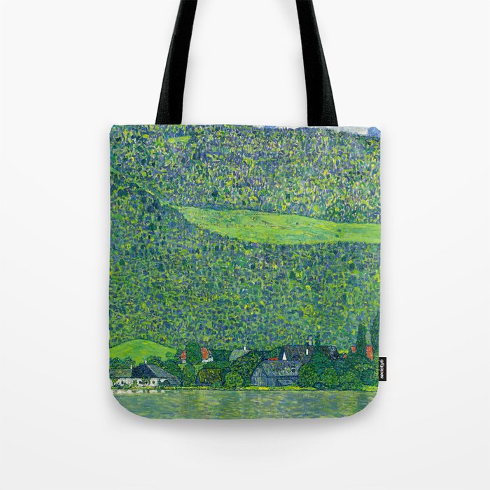 Gustav Klimet "Litzlberg on Lake Attersee" Tote Bag Gallery Image 1