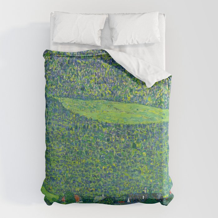 Gustav Klimet "Litzlberg on Lake Attersee" Duvet Cover Gallery Image 6
