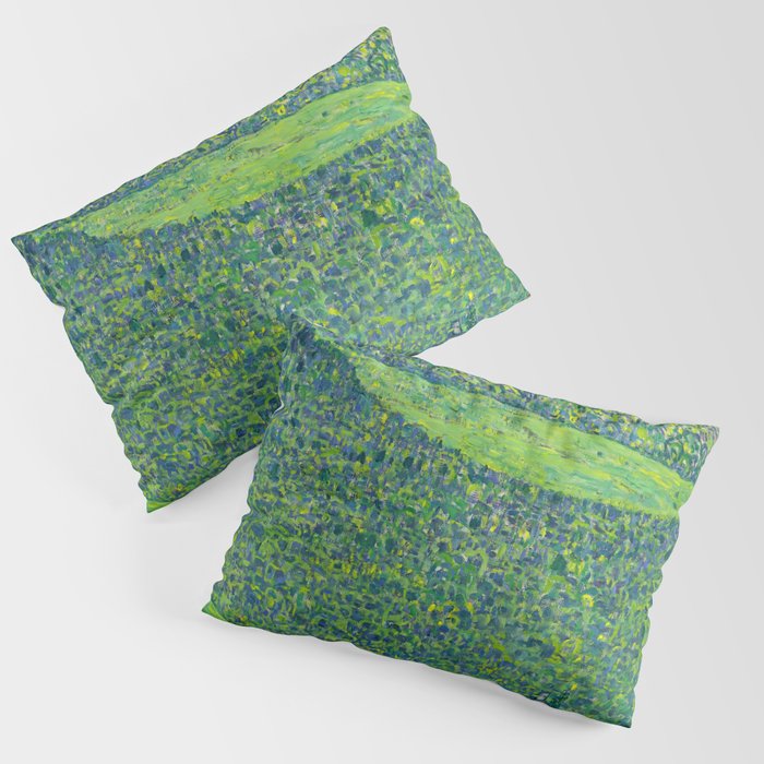 Gustav Klimet "Litzlberg on Lake Attersee" Pillow Sham Gallery Image 3